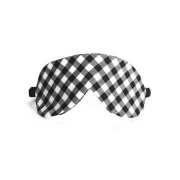 Gingham Cotton Sleep Mask thumbnail